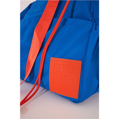 Bolso multiusos nylon azul