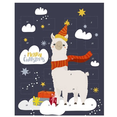 Windel Lama Adventskalender
