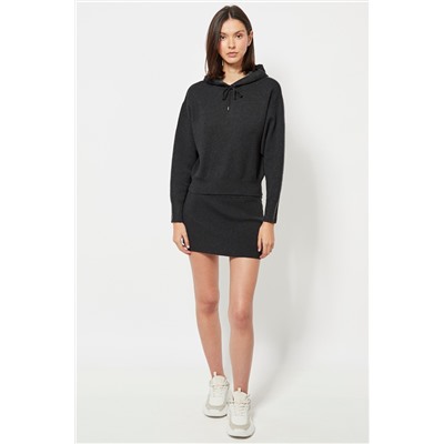 Sudadera con capucha - Negro
