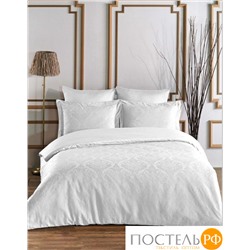 Постельное белье Karven жаккард евро Damask White