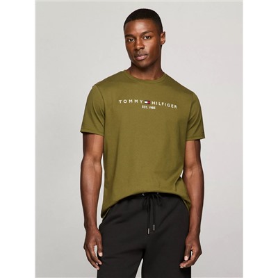 Embroidered Tommy Logo T-Shirt