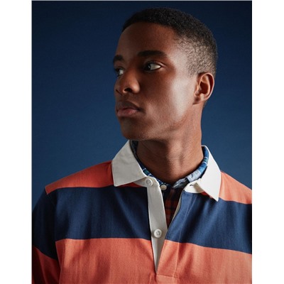 Striped Polo, Men, Multicolour