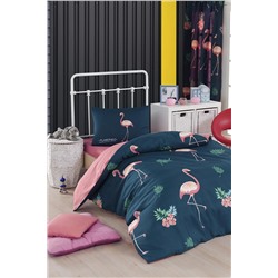 Ev & Ev Home Kolay Ütülenir Nevresim Takımı Tek Kişilik BigFilamin Laci Ep-021475