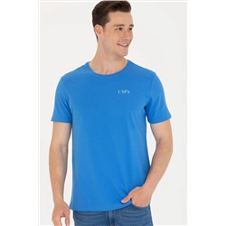 Erkek Saks Polo Yaka Tişört
