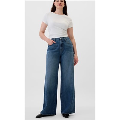 High Rise Wide-Leg Jeans