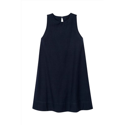 Vestido trapecio Azul marino