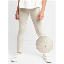 Sparkle stretch jersey leggings