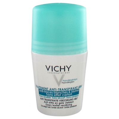 Vichy Deodorant Anti-Transpirant 48h Anti-Flecken Roll-On 50 ml