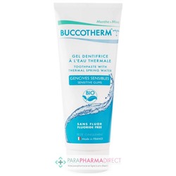 Buccotherm Gel Dentifrice - Gencives Sensibles - Sans Fluor - BIO 75 ml