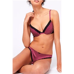 Sujetador push-up Pop Art Pny Violeta y blanco