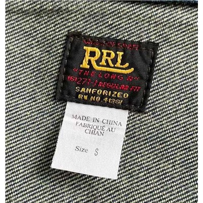 Мужская джинсовая куртка   Ralp*h Laure*n