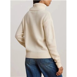 Женский  жаккардовый свитер с высоким воротом RALPH LAURE*N ОРИГИНАЛ!