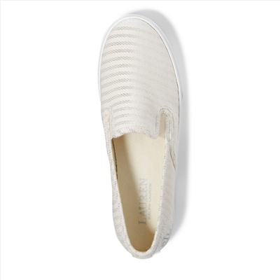 JANIS STRIPED SLIP-ON SNEAKER | Ralph Lauren в Краснодаре
