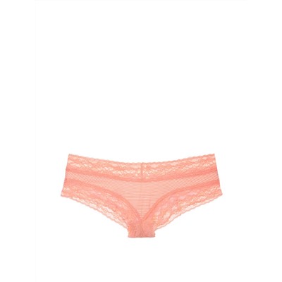 COTTON LINGERIE NEW! Lace-waist Cheeky Panty
