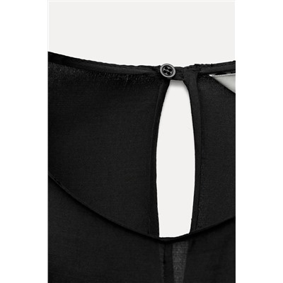 ZW COLLECTION FRAYED RUFFLE TOP