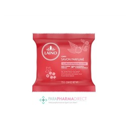 Laino Savon Parfumé à la Pulpe de Fruits Rouges BIO Corps 75g