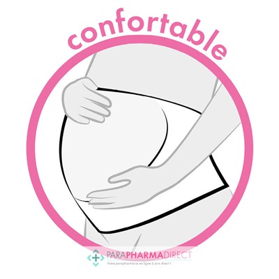 Medela Supportive Belly Band - Bandeau de Soutien Grossesse - Blanc - Taille L