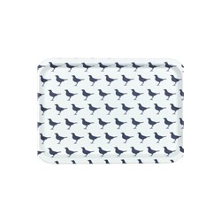 Rêve Bleu Oiseau Dikdörtgen Tepsi