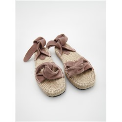 Wildleder-Sandalen