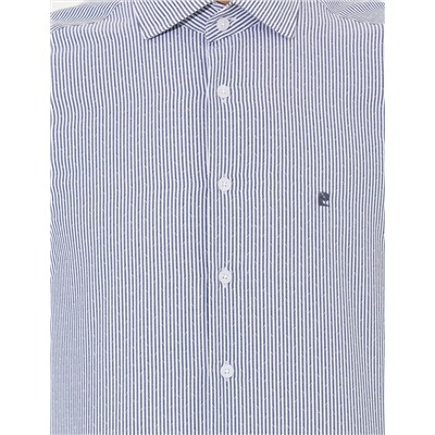 Lacivert Slim Fit Uzun Kollu Gömlek