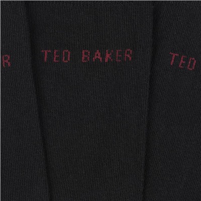 TED BAKER Burgy Herren Socken 3 Paar 273706-BLACK