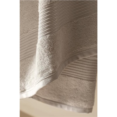Clarette Banyo Havlusu - Soft Gri - 90x150 cm