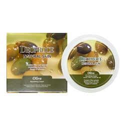 DEOPROCE NATURAL SKIN OLIVE NOURISHING CREAM Питательный крем для лица и тела с маслом оливы 100г