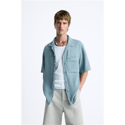 CAMISA EFECTO ARRUGADO