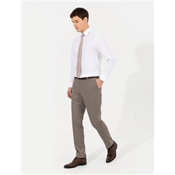 Beyaz Slim Fit Uzun Kollu Klasik Gömlek