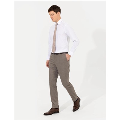 Beyaz Slim Fit Uzun Kollu Klasik Gömlek
