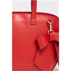 Bolso de piel Mini Lila Rojo