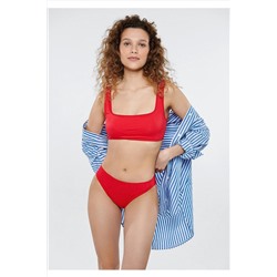 Mavi Kırmızı Bikini Üstü 1911503-70485