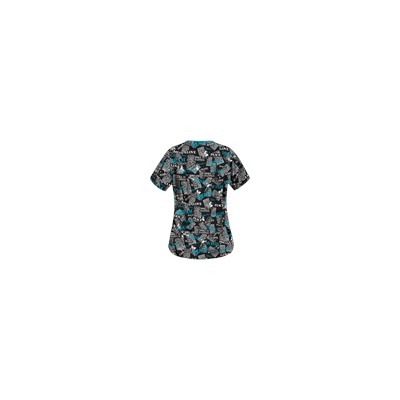 UA News Worthy Turquoise Scrub Top