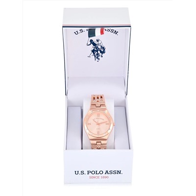LADIES GOLD ANALOG BRACELET WATCH