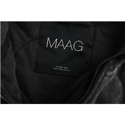 Женская стеганая куртка с потёртостями в ретро стиле MAA*G