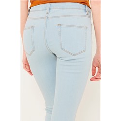 Pantalón pirata vaquero Azul