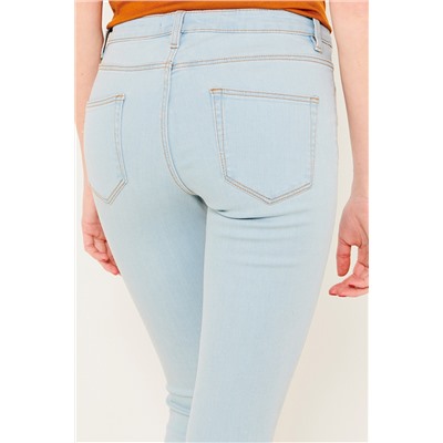 Pantalón pirata vaquero Azul
