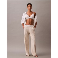 Terry Lounge Wide Leg Pants
