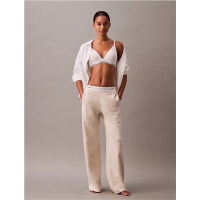 Terry Lounge Wide Leg Pants