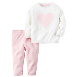 2-Piece Little Sweater Set