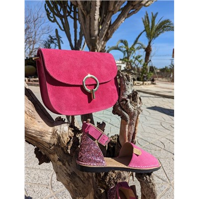 AB.Zapatos · 966 · FUXIA+AB.Z PELLE Djuli ser (410) FUXIA