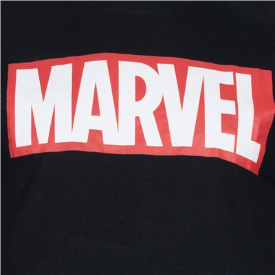 MARVEL COMICS Core Logo Herren T-Shirt FAMTS327BLK