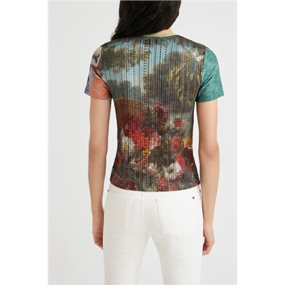 Camiseta retrato obra de arte