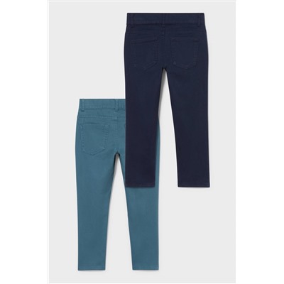 Multipack 2er - Hose - Slim Fit