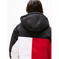 Flag Cropped Puffer