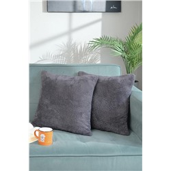 Mariva home Soft Series Kırlent, Yastık Kılıfı 1 Adet Füme 4738493