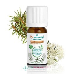 Puressentiel HEBBD Huile Essentielle Lédon du Groenland BIO 5ml