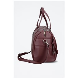Bolso bowling Mara Burdeos
