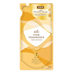 NISSAN FaFa Fine fragrance BEAUTE Кондиционер для белья с антистатиком, аромат цветов и мускуса, сменная упаковка 500мл