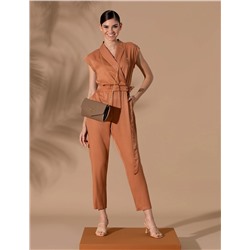 Kahverengi Comfort Fit Dokuma Tulum